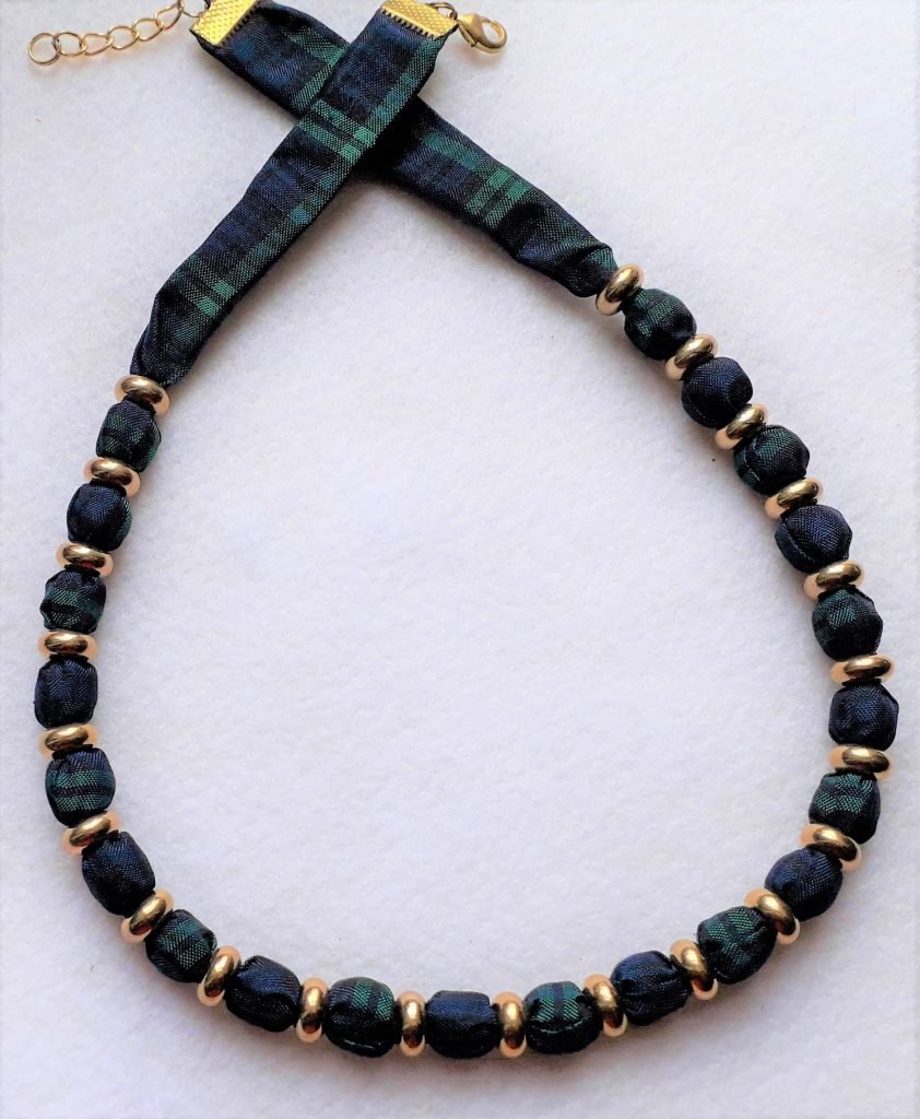Black Watch Tartan Necklace