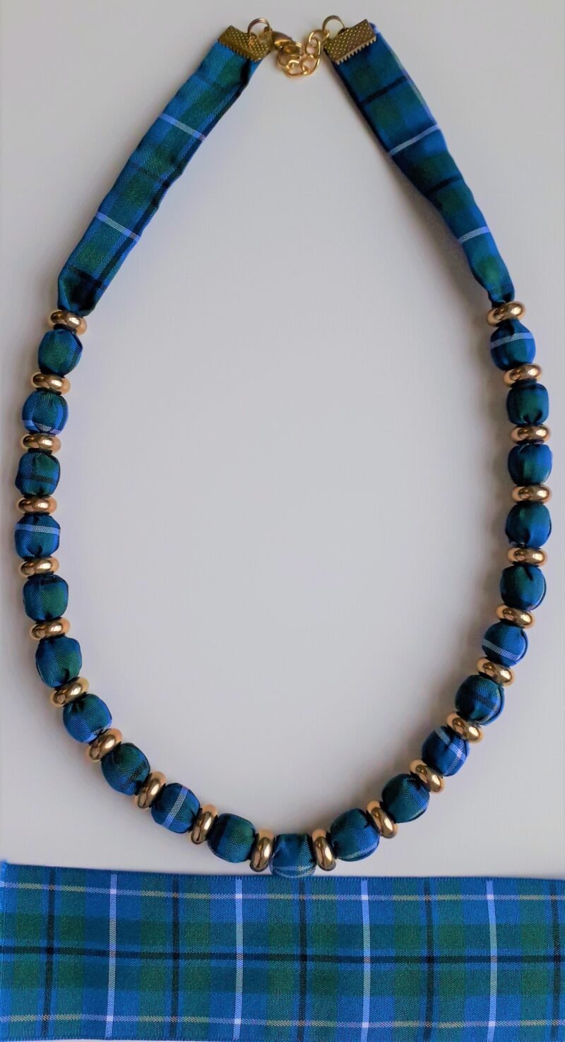Douglas Tartan Necklace & Bracelet Set