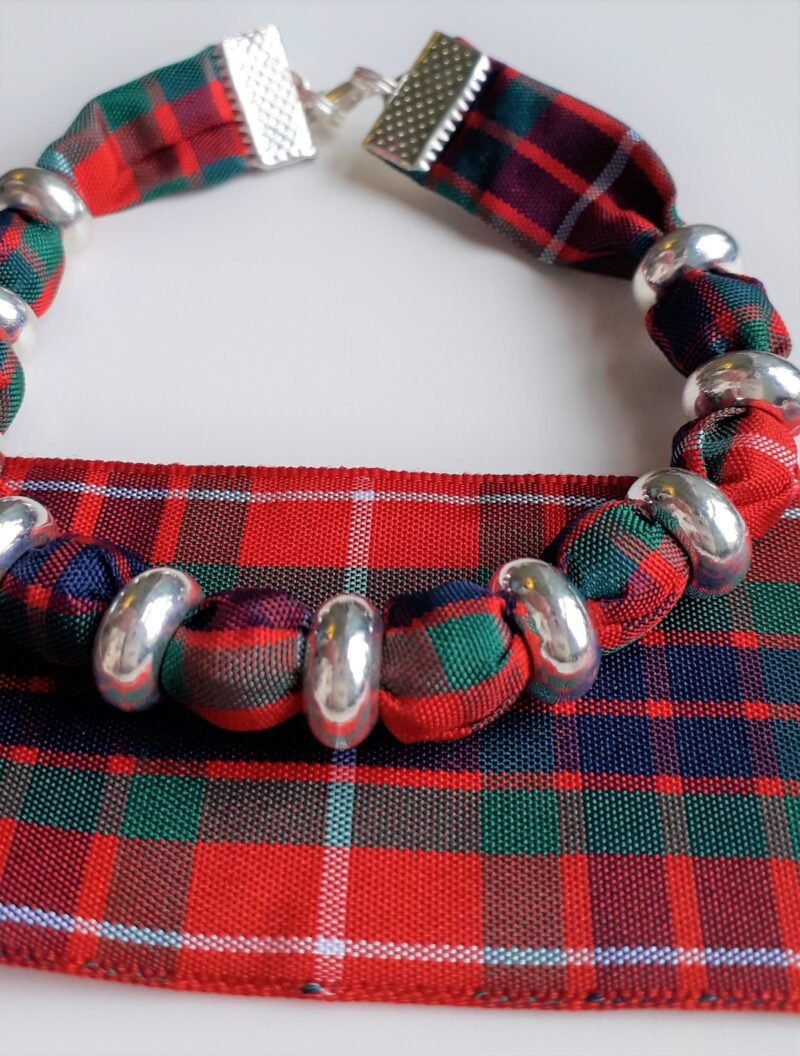 Fraser Tartan Necklace & Bracelet Set