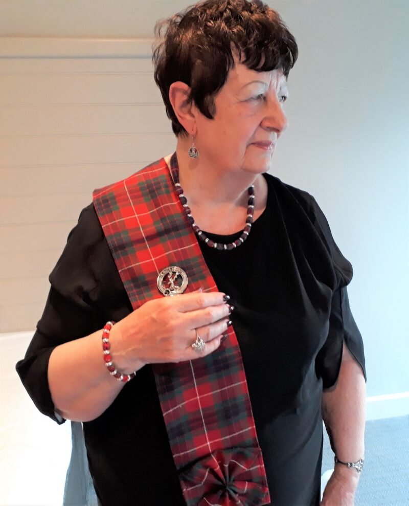 Fraser Tartan Necklace & Bracelet Set