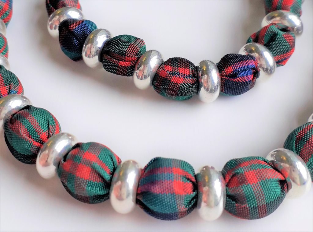 MacDonald Tartan Bracelet & Necklace Set