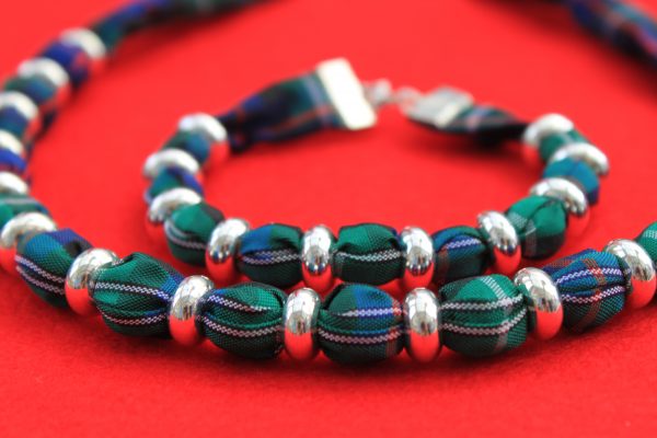 MacKenzie Tartan Necklace & Bracelet set