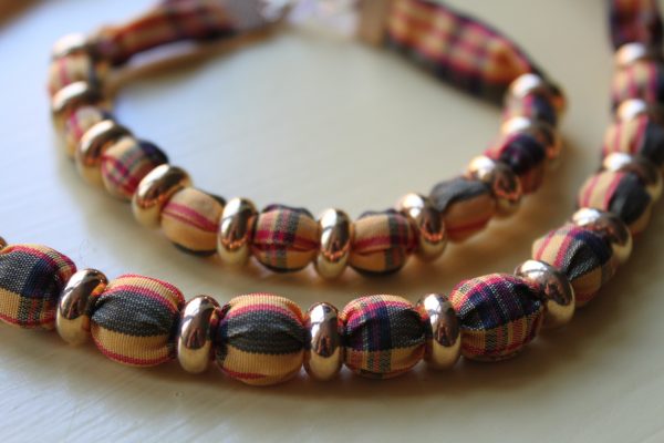 MacLeod Tartan Necklace & Bracelet set