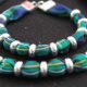 tartan Campbell necklace and bracelet set
