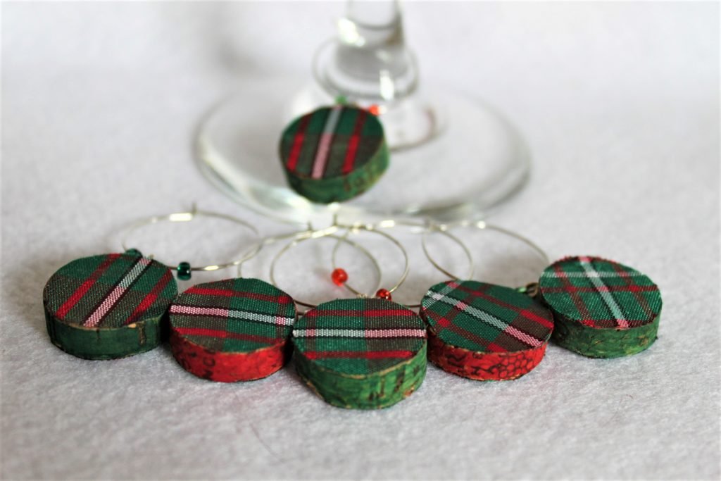 MacGregor Tartan Wine Glass Charms