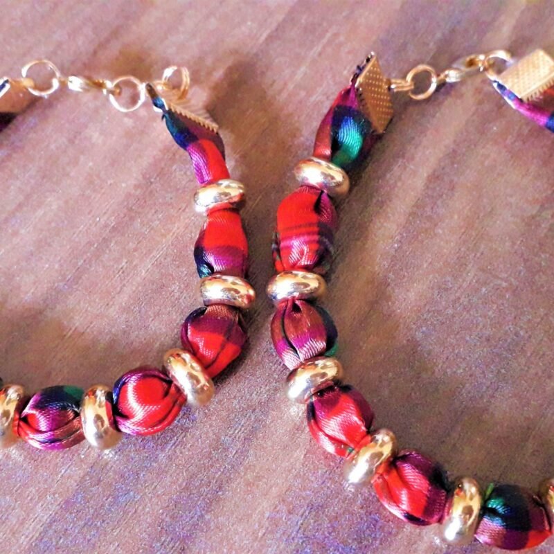 Boyd Modern Glossy Finish Tartan Bracelet