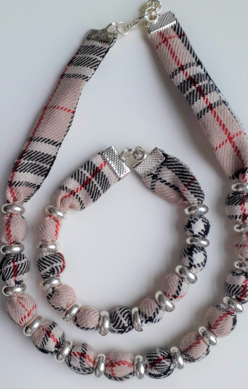 Burberry Soft Wool Blend Tartan Bracelet