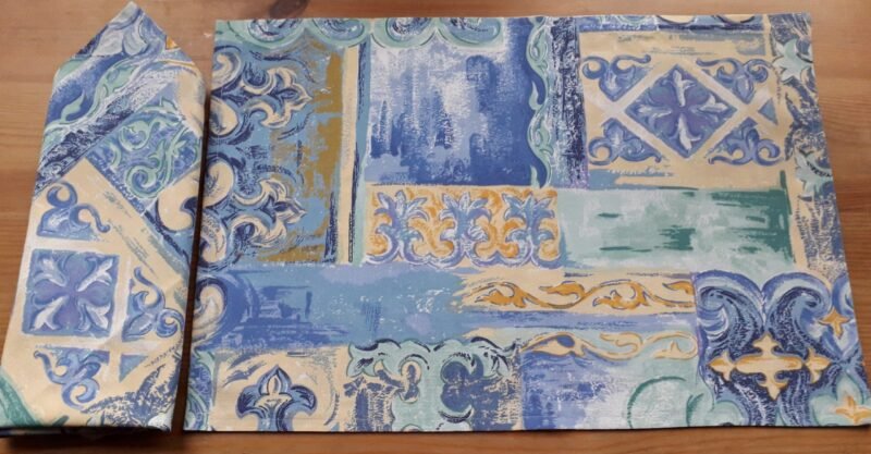 Vintage French Pattern Placemat Set