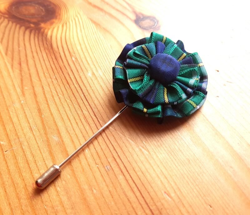 Rosette Brooch/Tie Pin/Lapel Pin/Hat Pin