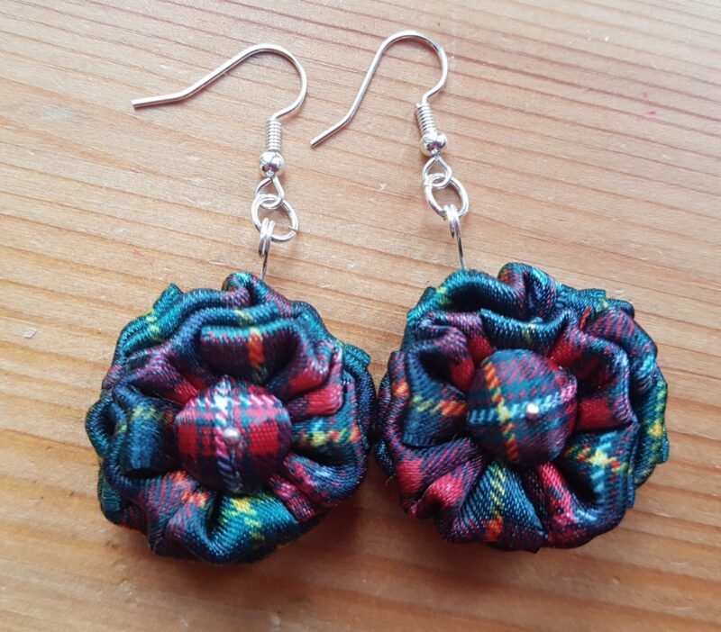 Rosette Earrings